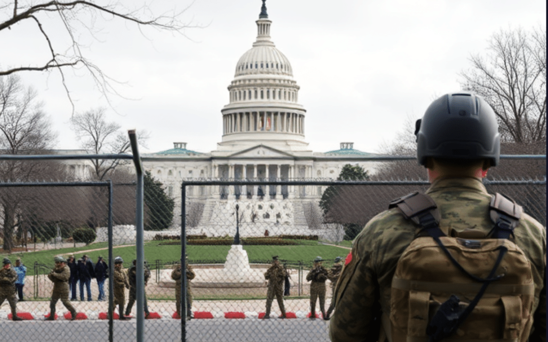 Trump’s Inauguration Braces For The Worst With Troops, Drones, And Fences